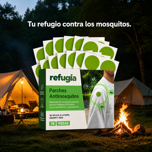 Refugia - Parches de Citronela Antimosquitos